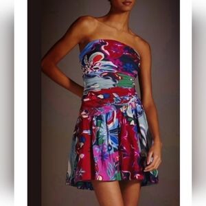 Anthropologie Strapless Dress